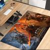 Total War Printed Carpet, for Office Chair Living Room Bedroom Kitchen Room Decor Gifts.