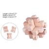 9Pcs Wooden Brains Teasers Puzzle Logics Mind Puzzle Box Locks Removing Assembling Toy for Party Decoration