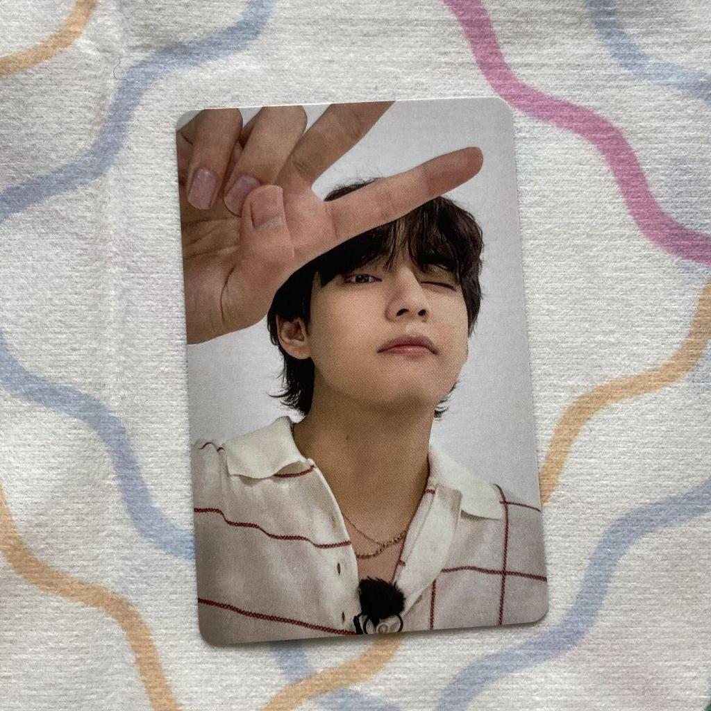 [USED] Taehyung RUN BTS POLY Highlight Package Trading Card