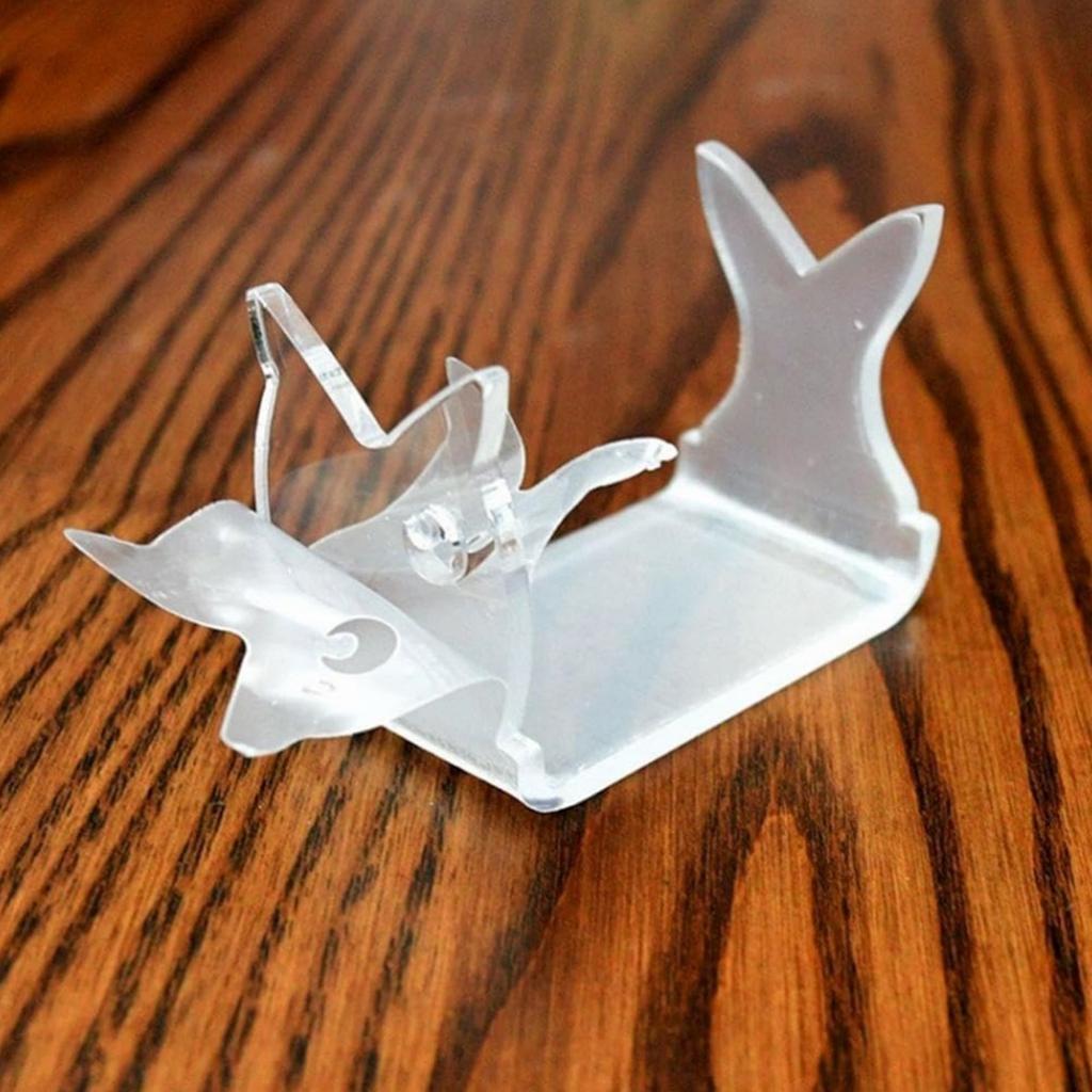 Fishing Lure Display Holder Acrylic Fishing Lure Display Stands Clear Large Fishing Lures Easels for Baits Lure Display