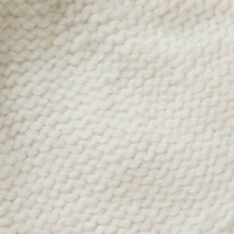 NOTHING WRITTEN Alpaca Knit Beanie (Ivory)