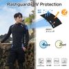 Rashguard Swimwear Long Sleeve Leggings Surf Pants Fitness Swimwear Top and Bottom Set Set Men UV Protection Large Size Amphibious Hot Spring Swimming