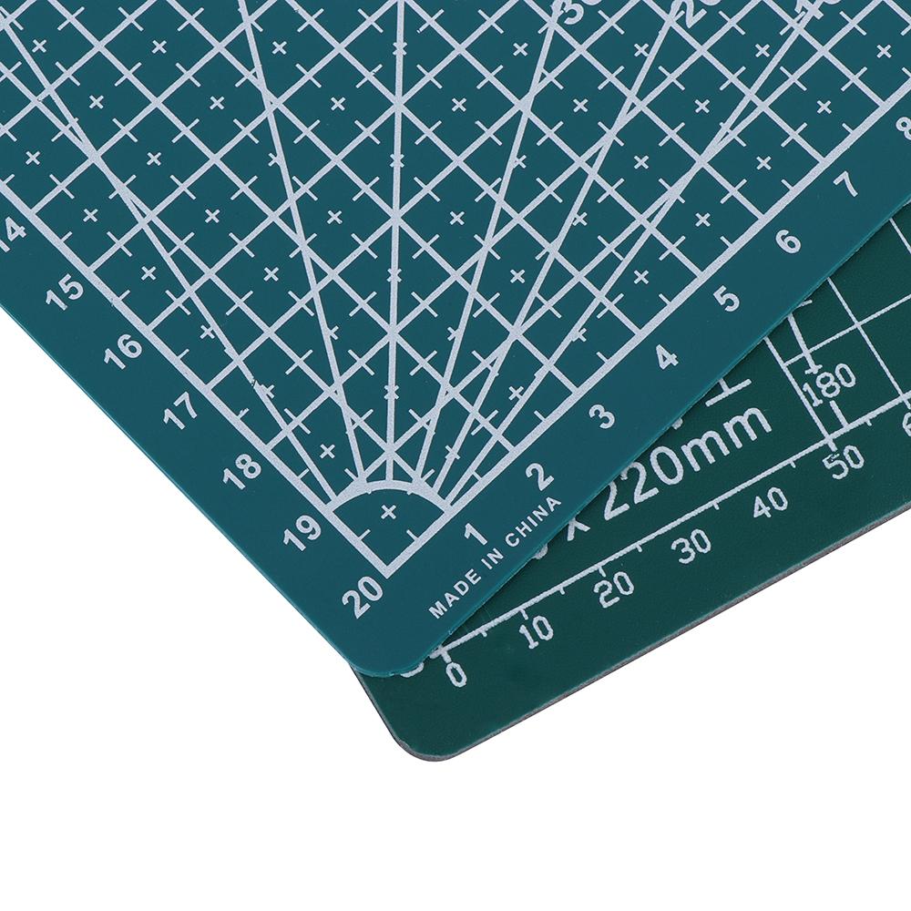 Self Healing Leather Card Craft School Supplies Paper Board Cutting Plate Cutting Mat A4 Grid Lines