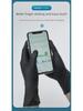 Inco Black Nitrile Disposable Gloves - Thick, Durable, Food-Grade, Non-Slip & Oil-Resistant for Baking & Household Use