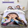 Aitana Custom Name Pattern Bedding,Quilt Set Quilt Cover Pillowcase Home Birthday Gift(1 * duvet cover + 2 * pillowcase, without core)