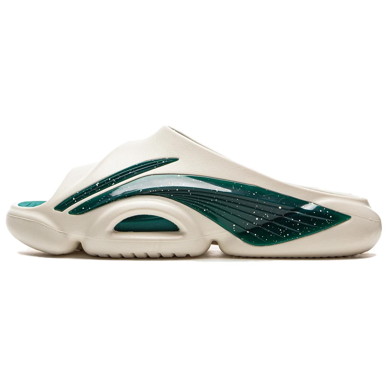 

Li Ning Badfive Slide Og Повседневные Дышащие Легкие Нескользящие Шлепанцы Мужская Обувь Светло-зеленый ABTV007-5 41