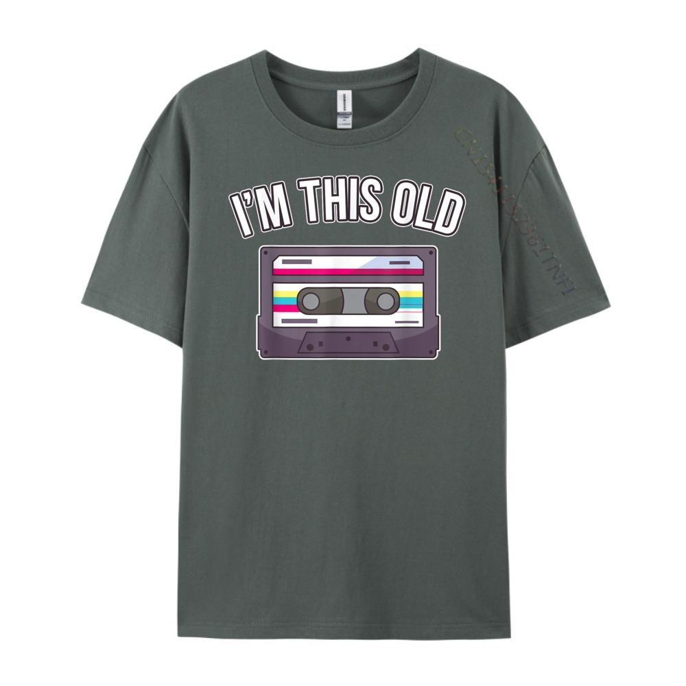 I M This Old Birthday Cassette Tape New T Shirt Christmas Graphic T Shirt Comfortable Tshirts Thanksgiving