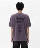CREAM SODA LAB Quarter Teamplay Garment Dyed Pigment Short Sleeve T-Shirt Shadow Purple