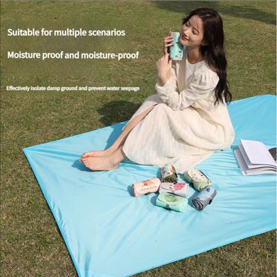 Outdoor Picnic Mat Portable Pocket Mini Beach Waterproof Moistureproof Camping Sandproof Groundcloth Picnic Cloth