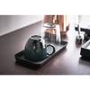 Plateau d'appoint - yamazaki - home tower - noir - acier - plat