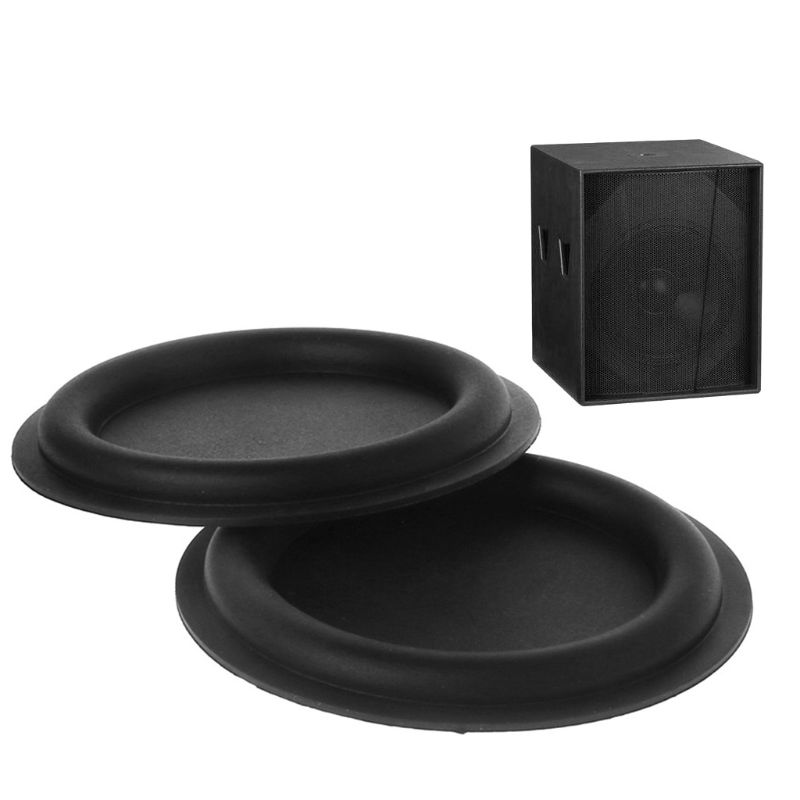 2Pieces Bass Speaker Loudspeaker Vibrating Passive Radiator Speaker Passive Radiator Repair Accessories DIY Home Theater