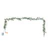 VEVOR Christmas Garland, 2011 Mm Realistic Greenery Decorated with Vines, Olive Leaves, and Berries