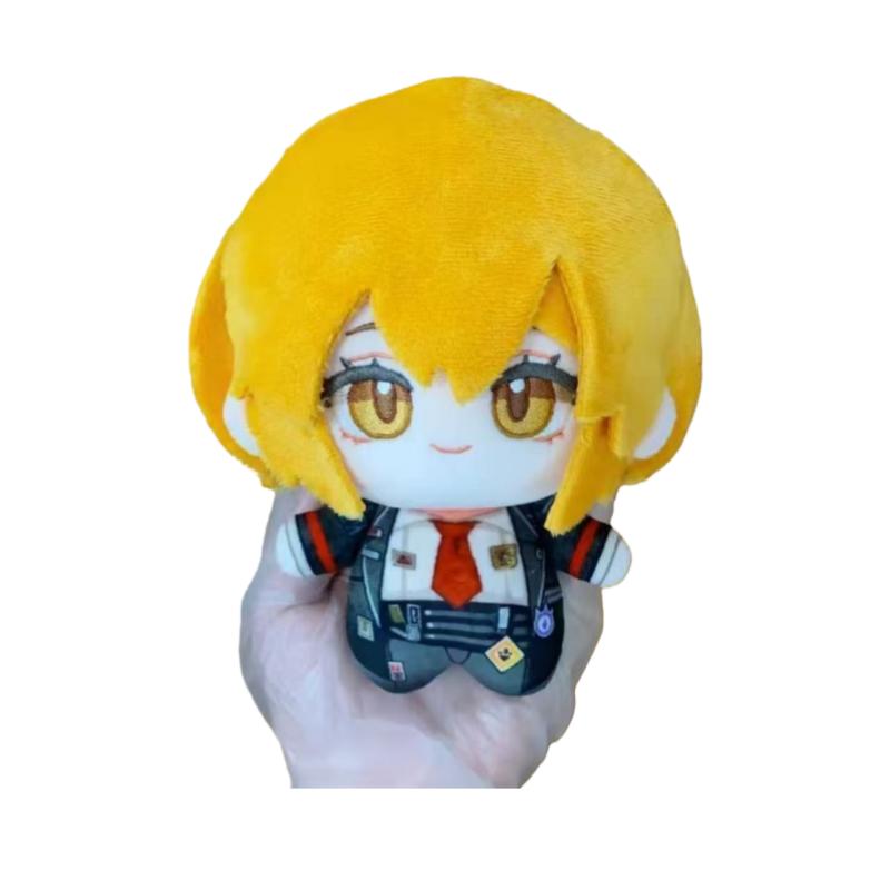 10cm Don Quijote Plüschtier Jinu Cartoon Limbus Company Stoffpuppe Anhänger Figur Halloween Schlüsselanhänger Puppen Geburtstagsgeschenk yellow