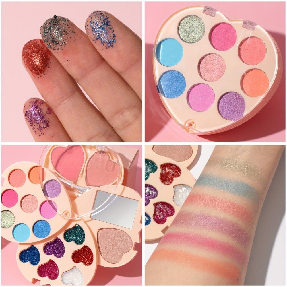 Dazzle with 18 Colors: Earthy and Shimmering Eyeshadow Palette Set for Makeup Enthusiasts