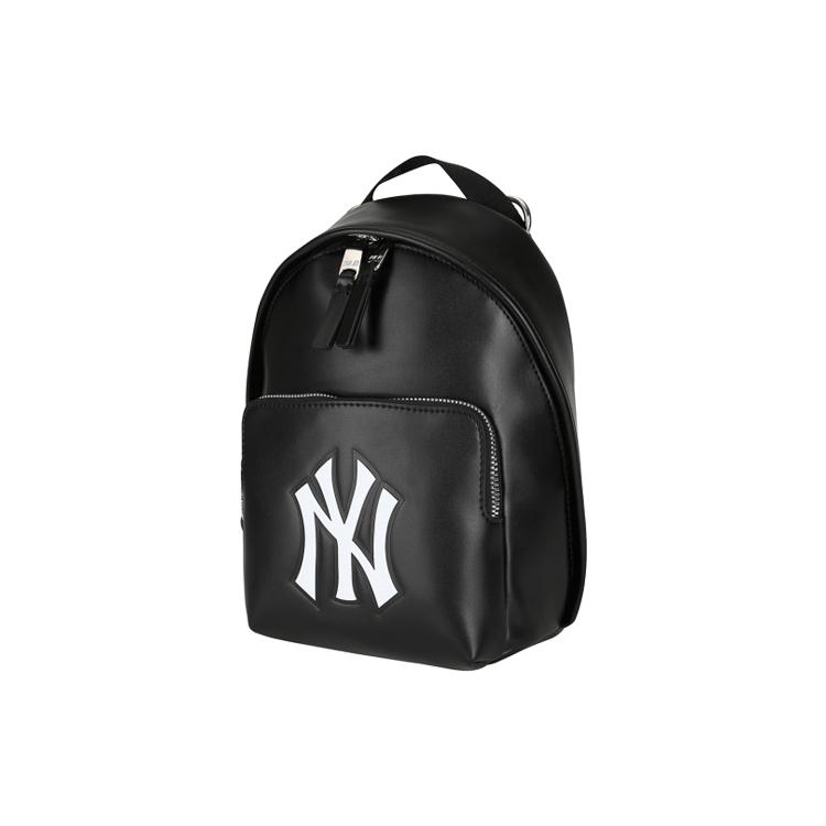 New MLB Polyester With PU Backpack Shoulder Bag, Crossbody Bag Regular Unisex Black 32BGP4941-50L