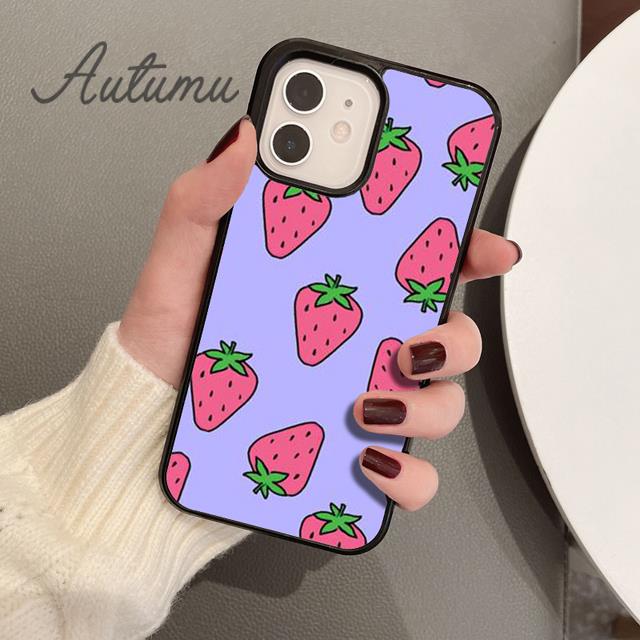 Husa de telefon Strawberry Fields Forever pentru iPhone 11 12 13 14 Pro Max mini XR XS SE 2020 6S 7 8 Plus Husa Samsung Galaxy S21 S22