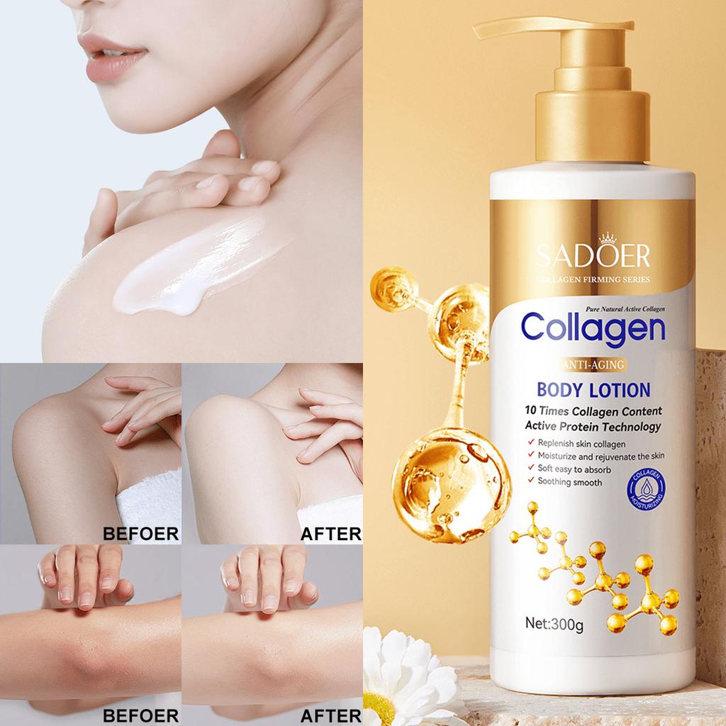 1PC Bone Collagen Body Lotion,Replenish Skin Collagen,Soothing Smooth,Nourish Tender Smooth Skin,Moi