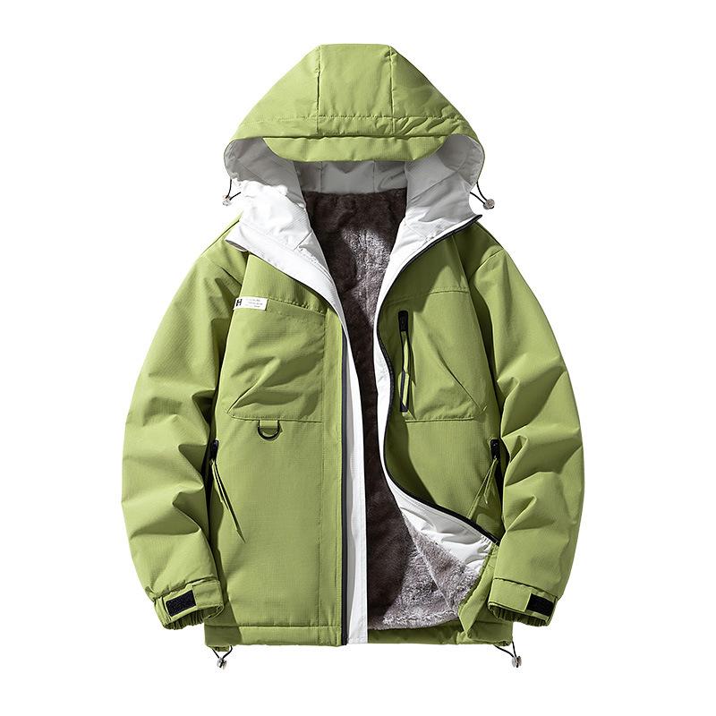 

Куртка мужская осенне-зимняя бархатная новая повседневная универсальная трендовая свободного кроя большого размера 8XL