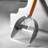 Wooden Handle Cat Litter Shovel Stainless Steel Easy To Rust Washable Kitten Litter Scoop Cats Toilet Cleaning Shovel Tool