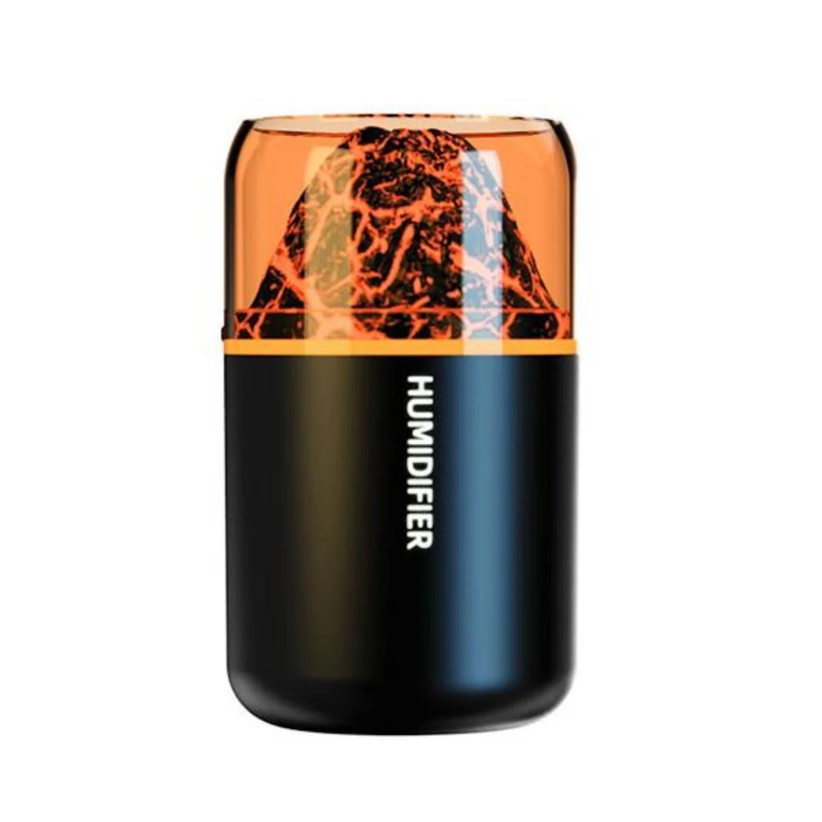 

Мини-увлажнитель воздуха, очиститель воздуха, 180 мл, USB, диффузор эфирных масел, креативный вулканический цвет, легкий туман, спрей для автомобиля, спальни, запах чёрный