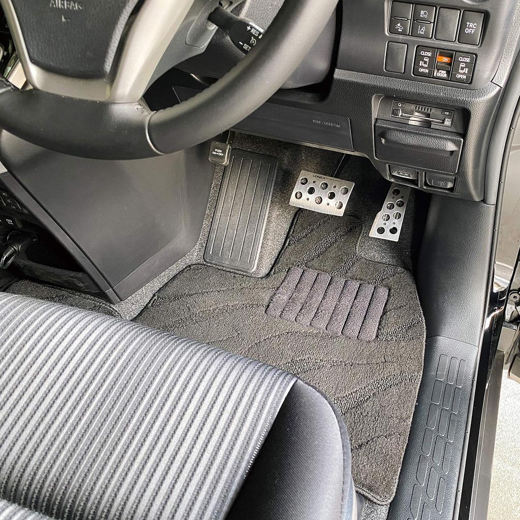 Napolex LONZA Car Aluminum Pedal AT Car Pedal Set Sports Pedal Dimensions Car Supplies 71x110/119x56mm LZ-303