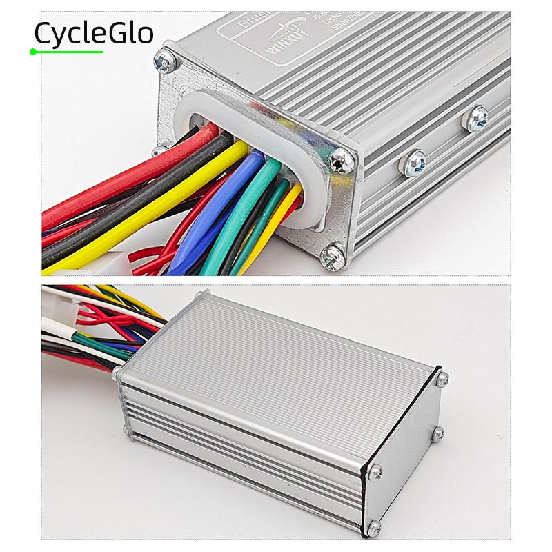 Ebike Brushless Motor Controller 500W 22A 36V 48V with S866 LCD Color Display Set for Electric Mountain Bike Scooter Accessories