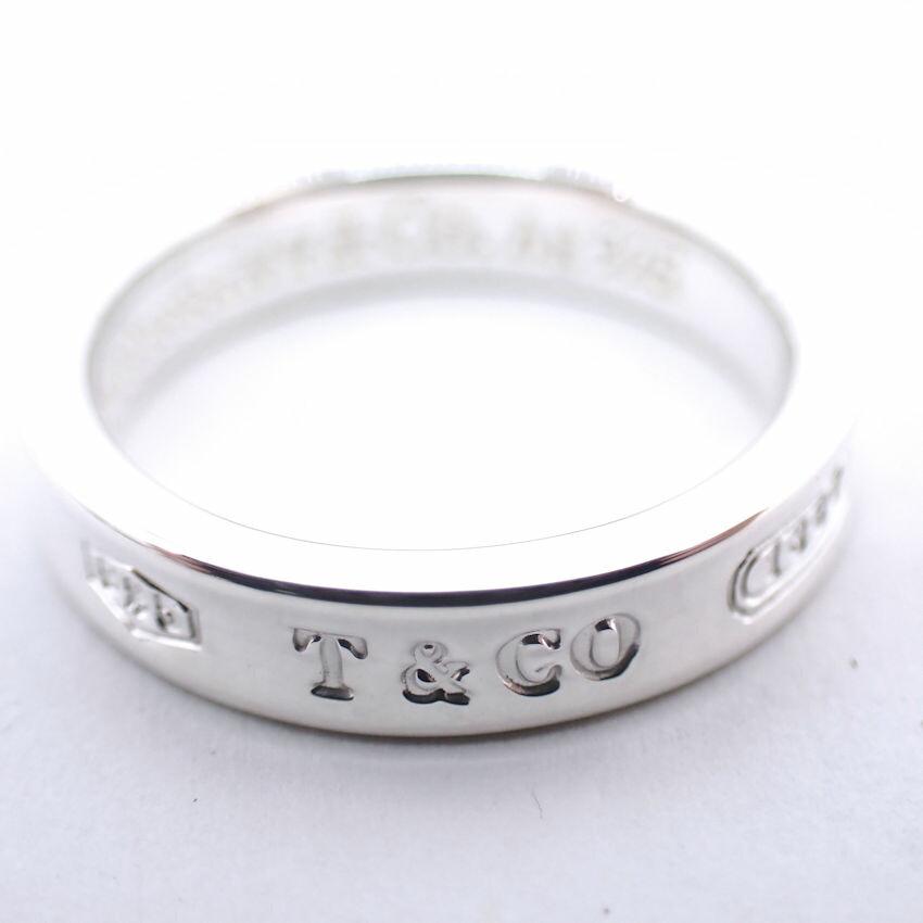 [Used] TIFFANY 925 1837 Narrow Ring/Size 9/g538-65