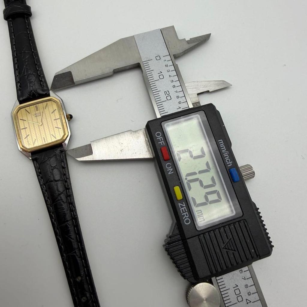 Used SEIKO CREDOR 2340-5000 Quartz Gold Working Item