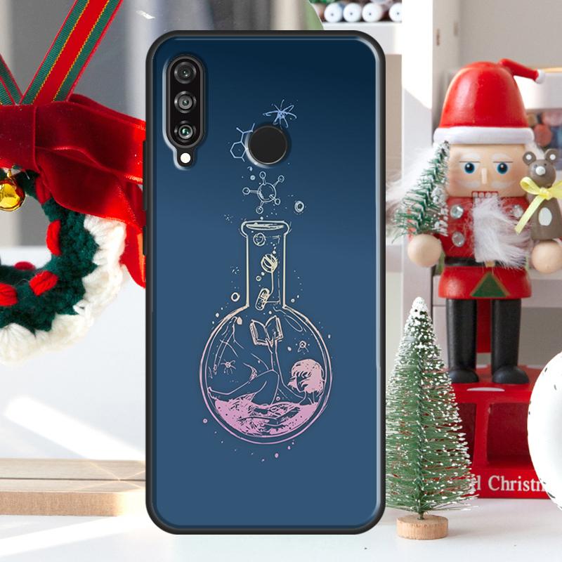 Biology and Chemistry For Honor 50 Pro X7 X8 X9 Case For Huawei P20 P30 P50 P40 Lite P Smart Z 2019 Nova 9 5T