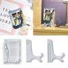 Photo Frame Mold Silicone Plate Holder Mold for Epoxy Casting Home Decoration Pictures Frame Artworks Display Holder