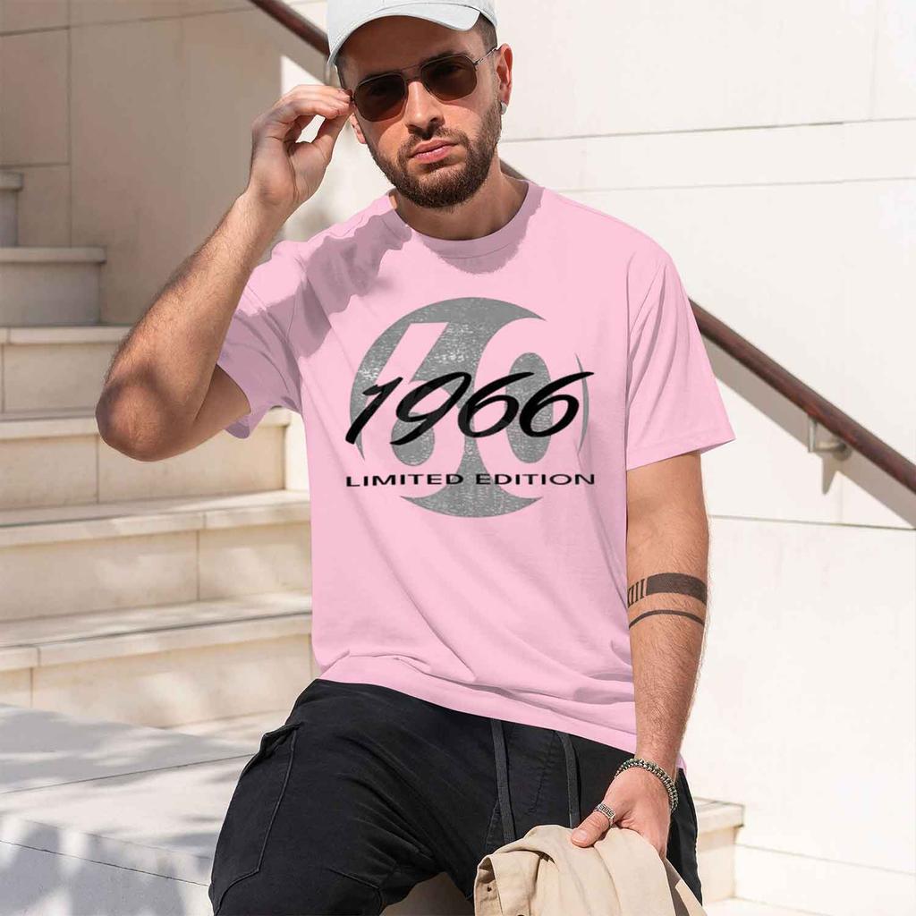 2026 New Funny 60th Birthday Unisex Tee Born In 1966 Creative Slogan Custom Birthday Gift Tshirt For Unisex And Unisex