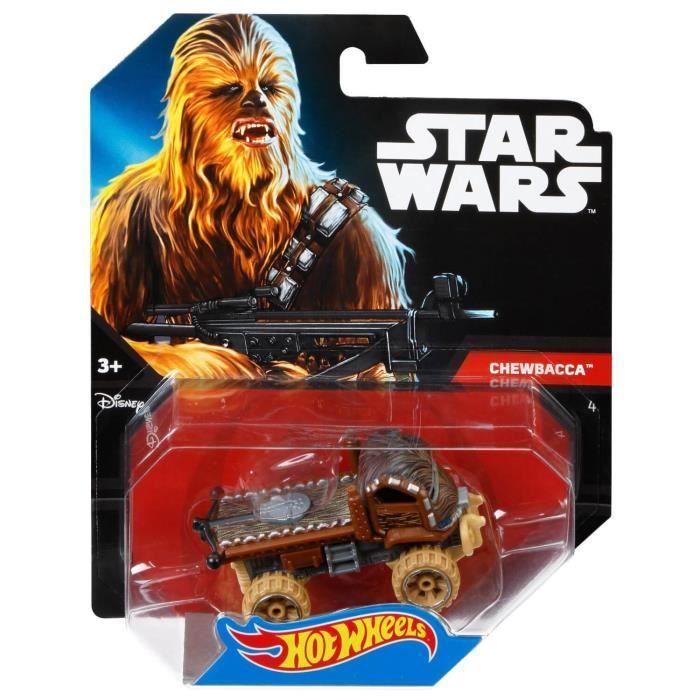 Voiture Hot Wheels - Chewbacca - Marron - Pour Enfant de 3 ans et plus