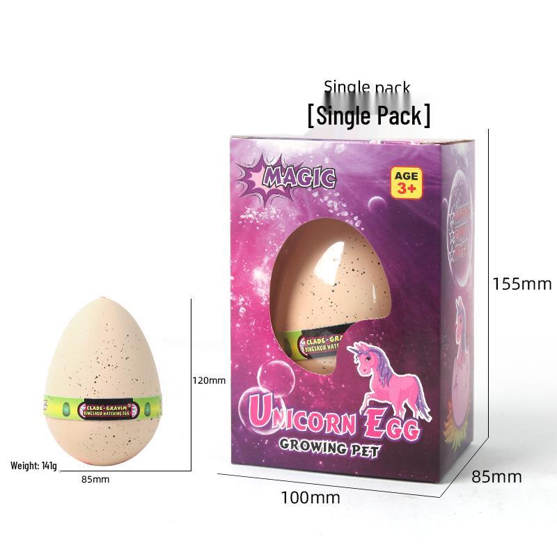 

XL Гигантское Яйцо-сюрприз Единорога: Креативная развивающая игрушка, расширяющаяся в воде, коробка-сюрприз для детей