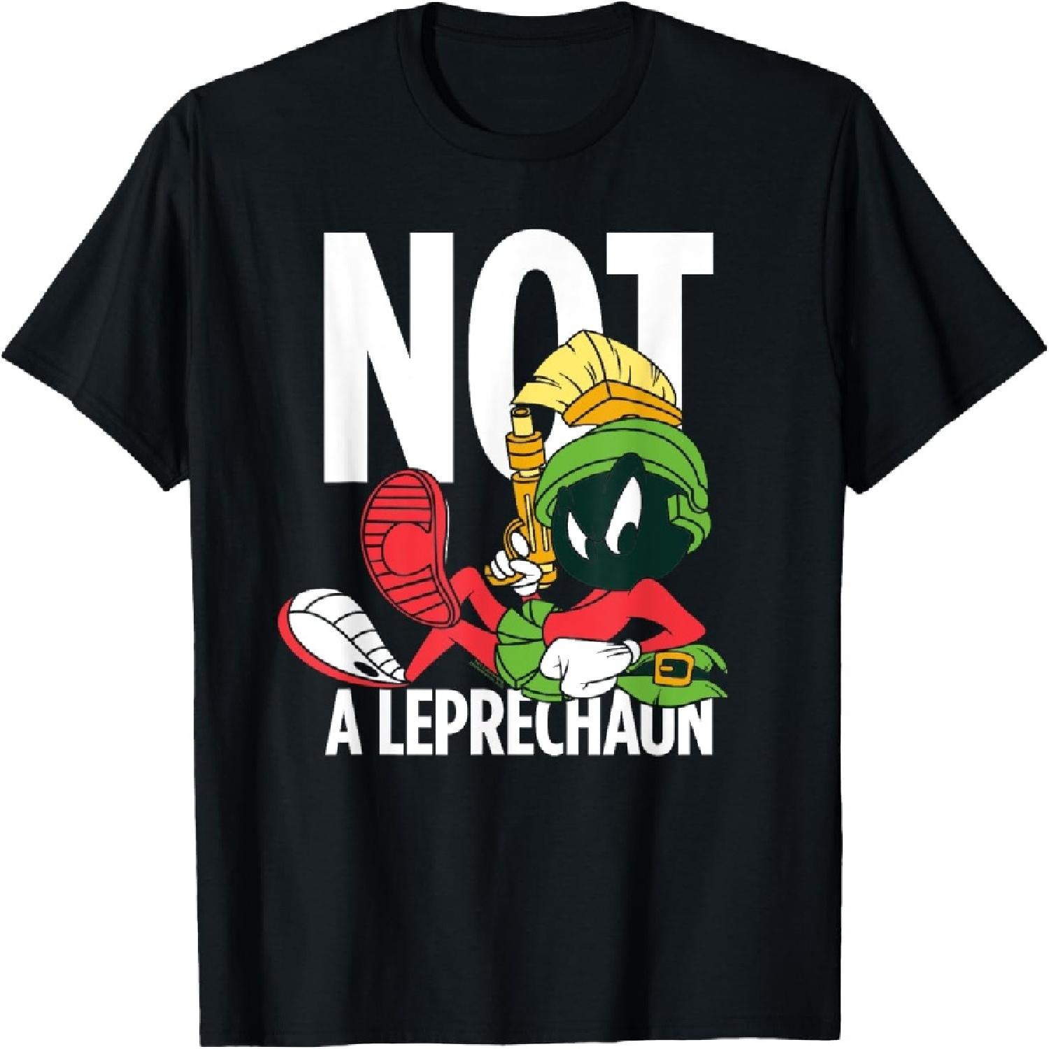 Футболка Looney Tunes Марвин Марсианин Не Лепрекон XXXXXL разноцветный