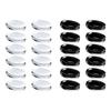 12pcs Magnetic Fasteners Shower Curtain Drapery Weights for Bathroom Home Hotels