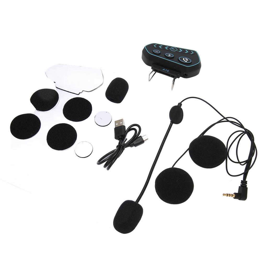 5.0 Motorcycle Helmet Hdset Waterproof Stereo Music Handsfree Call GPS Noise Reduction for Cycling Motorcycling