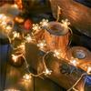 Oeny Outdoor Solar Cherry Blossom String Lights