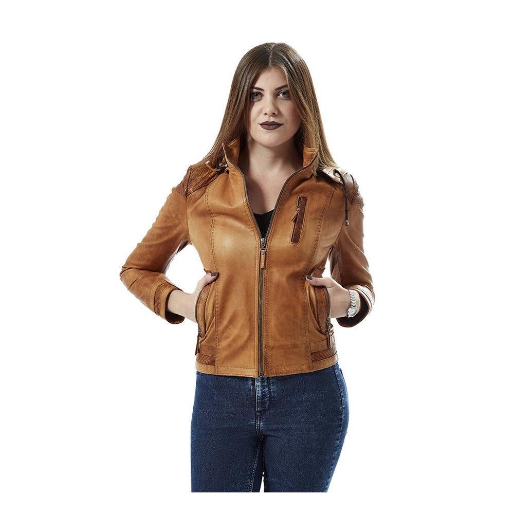 

Светло-коричневая спортивная куртка с капюшоном XS какао коричневый