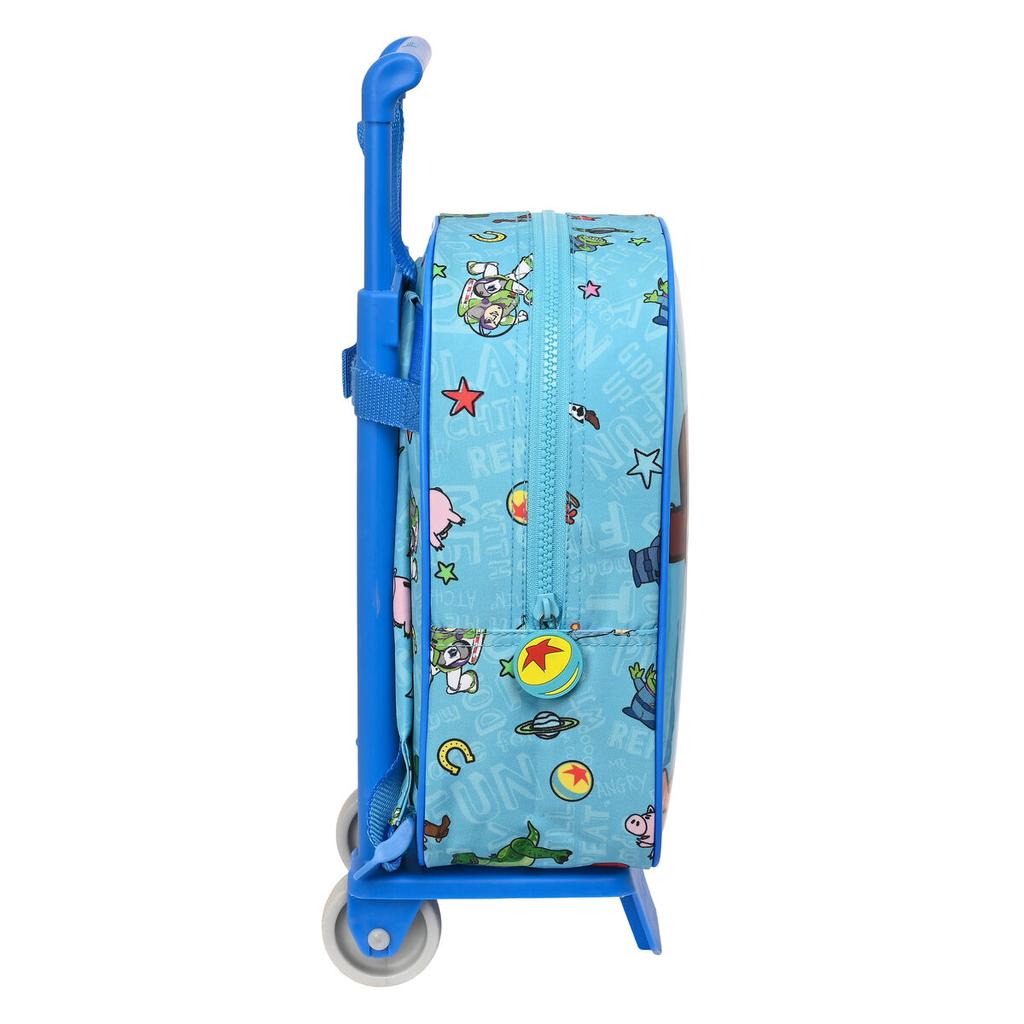 Toy Story Ready To Play Wheeled Satchel Light Blue (22 X 27 X 10 Cm)