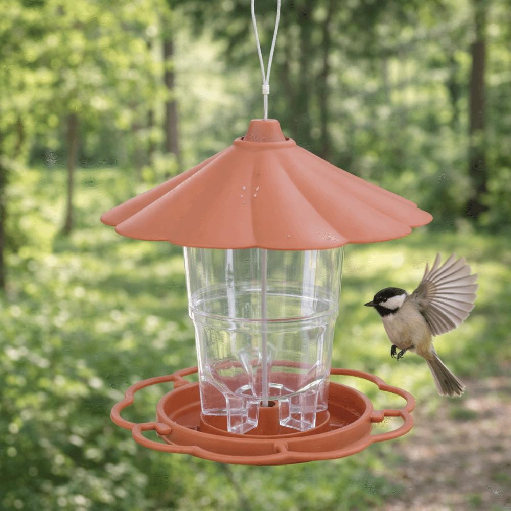 with Lanyard Hanging Wild Bird Feeder Folding Hummingbird Feeder Automatic Bird Feeder Backyard