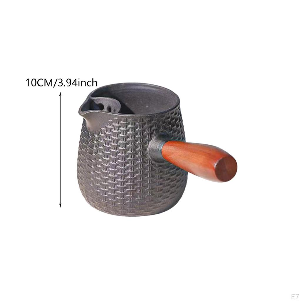 Cast Iron Kettle 600ml for Water Preparation in Outdoor Settings