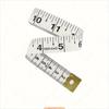 1PC 1.5m Measuring Clothing Ruler PVC Tailor Ruler Measuring Measurements Clothing Tape Measure Double Scale Portable Mini