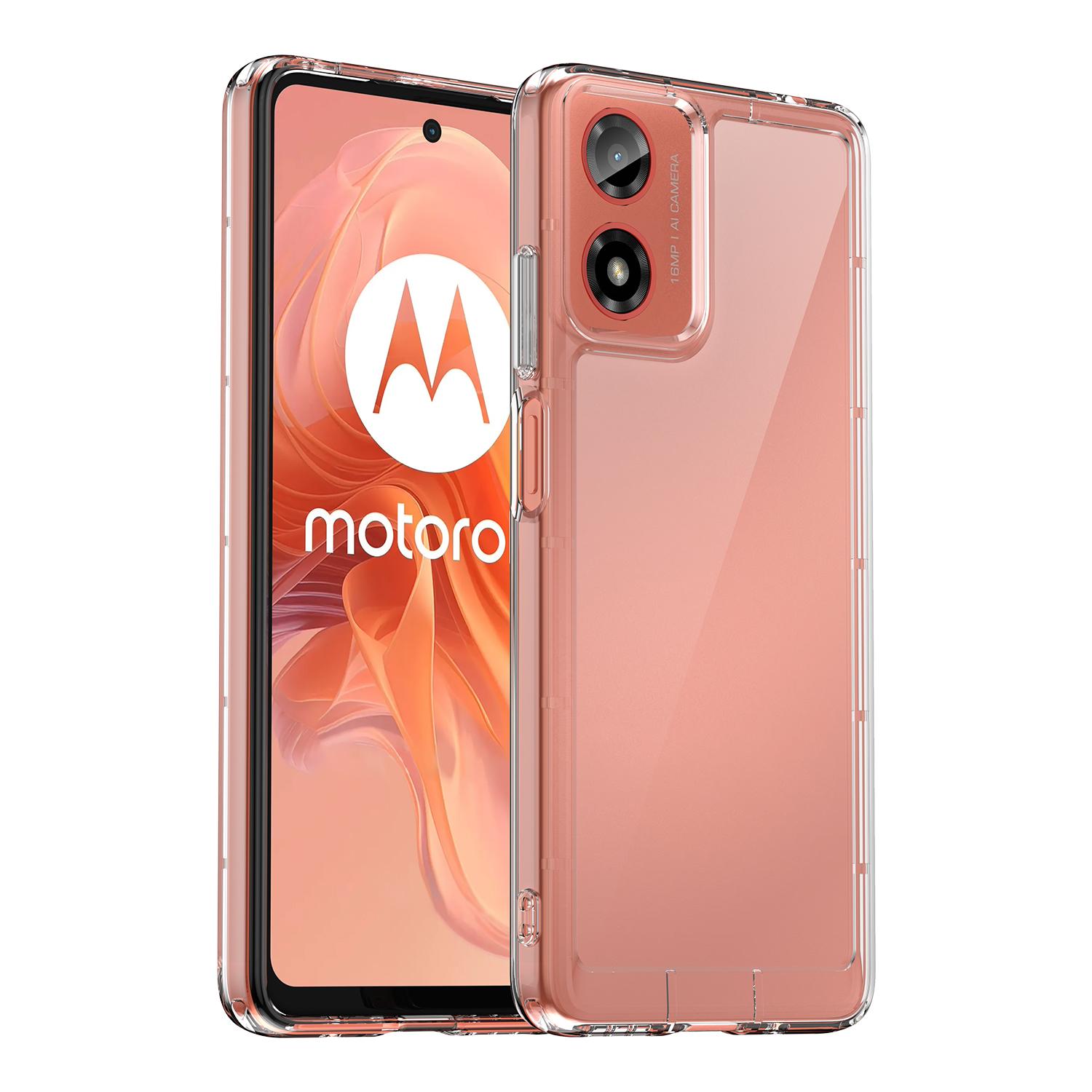 

Прозрачный чехол из ТПУ для Motorola Moto G35 G55 G75 G85 5G G04S G04 G24 Power E14, защитный чехол, прозрачный чехол Fundas Coque Capa For Moto G24 чистый
