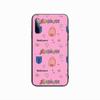 Heartstopper Phone Case For Samsung A91 A81 A73 A72 A71 A30S A20 A12 A13 A52 A53 4G 5G Soft Black Phone Cover