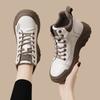 Leather Martin Boots Comfortable Fashion and Ankle Boots New Autumn and Winter High-top Shoes Platform British Style Small Boots