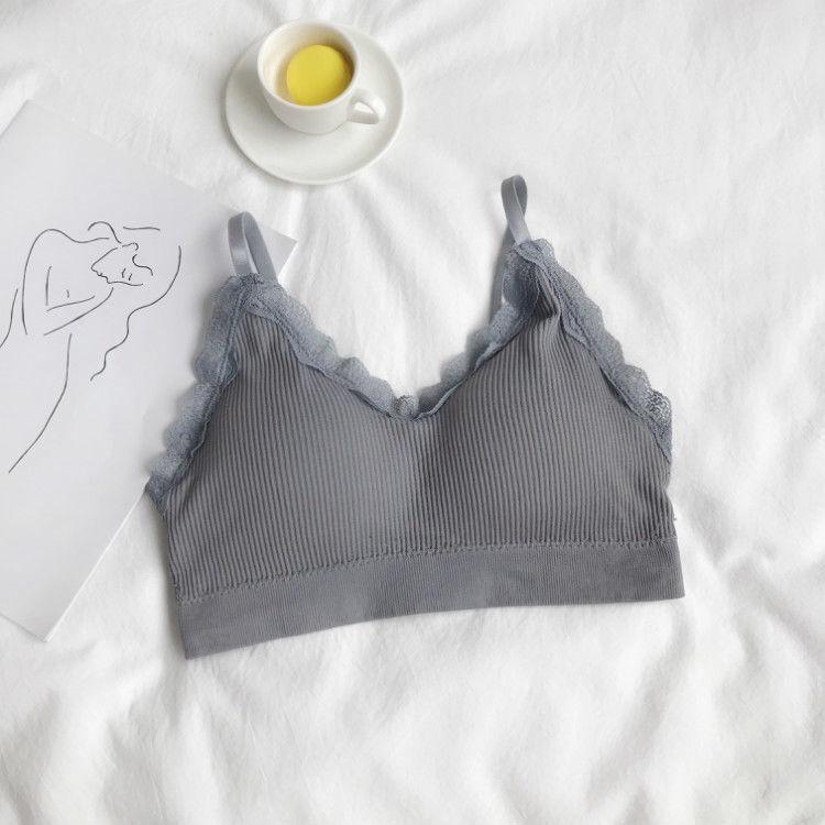 

Девушки Твердые кружевные бюстгальтеры спинки Регулируемые бретели Push Up бюстгальтеры для женщин Сексуальное нижнее белье Повседневный внутренний жилет майки Модные женские бюстгальтеры с подушечками 32/70AB серый