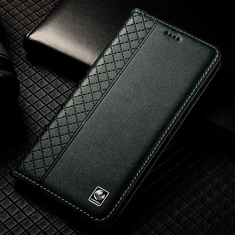 Nappa Genuine Leather Case for Realme 7 8 7i 8i 8s 9 9i Pro Plus Magnetic Flip Cover Wallet Phone Cases
