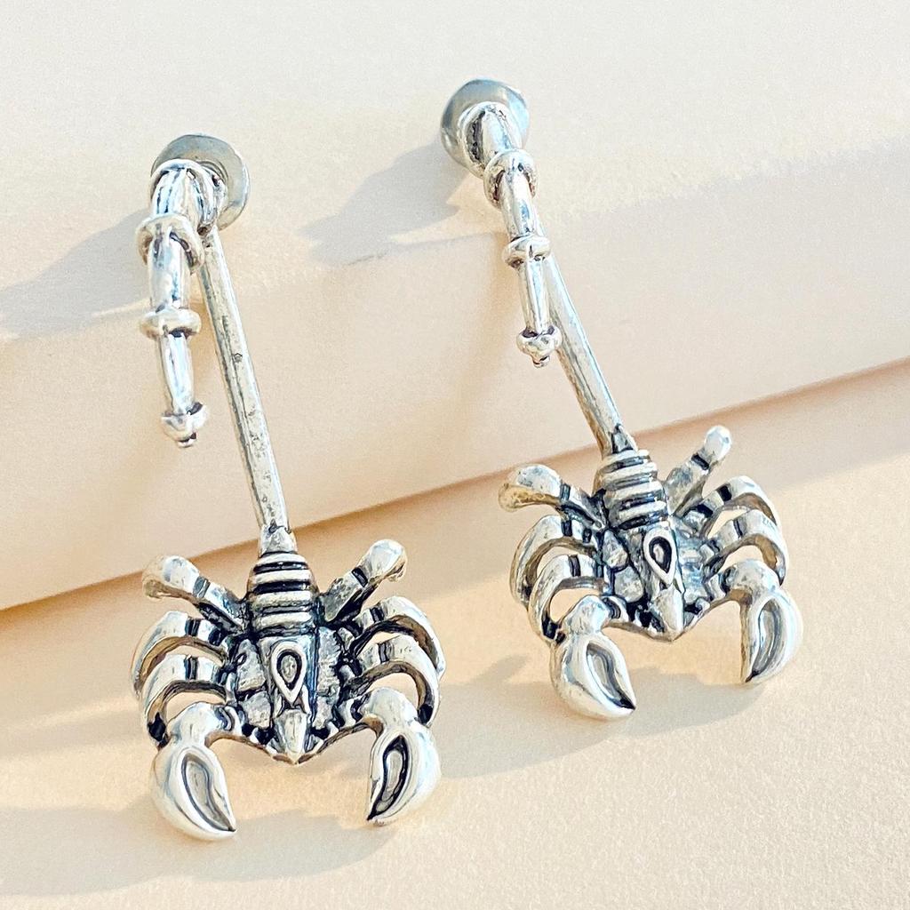 Edgy Punk Scorpion Europeanamerican Earrings Animal Ear Cuff Sweet Cool Style