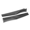 2pcs Universal Car Side Skirt Rocker Splitters Scratch Proof Winglet Diffuser 450mm 17.7in