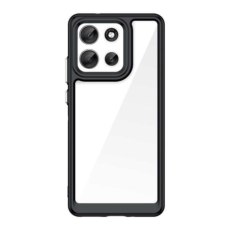 

For Motorola Moto G86 Case Motorola Moto G86 Cover Anti-Scratch Shockproof Clear PC + Silicone Protective Phone Cover Moto G86 Motorola Moto G86